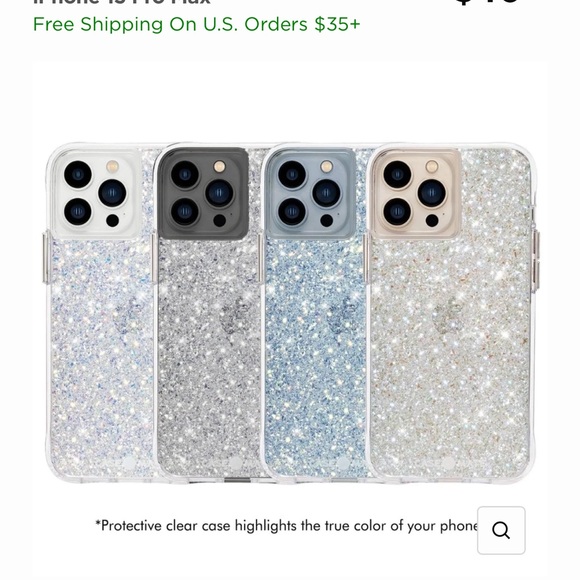 🤍⭐️ Casemate Twinkle iPhone 13 Pro Max Case - Picture 5 of 8